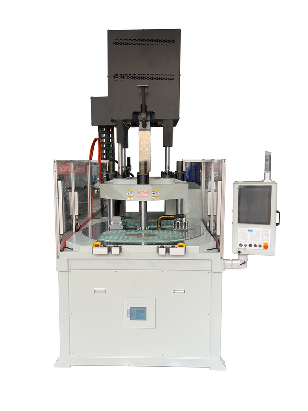 120T Electric Injection Vertical Injection Molding Machine With Rotary Table JTT-1200-2R-DS